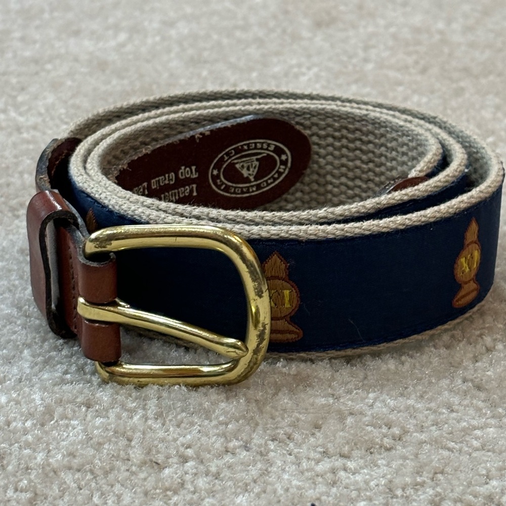 Leather Man LTD Handmade Belt size 34